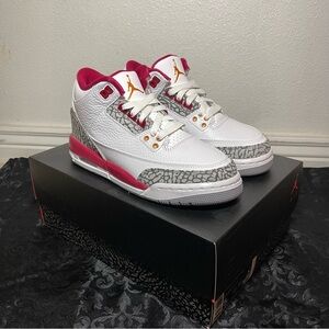 Jordan 3 Cardinal Red